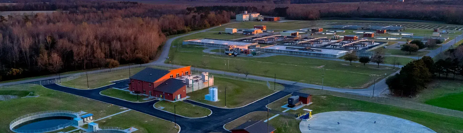 City of Sumter Utility Complex viewed from the air