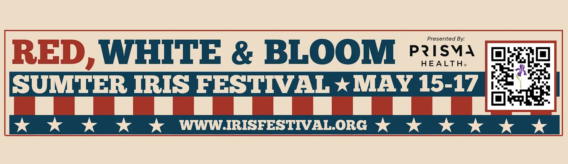 Iris Festival Banner