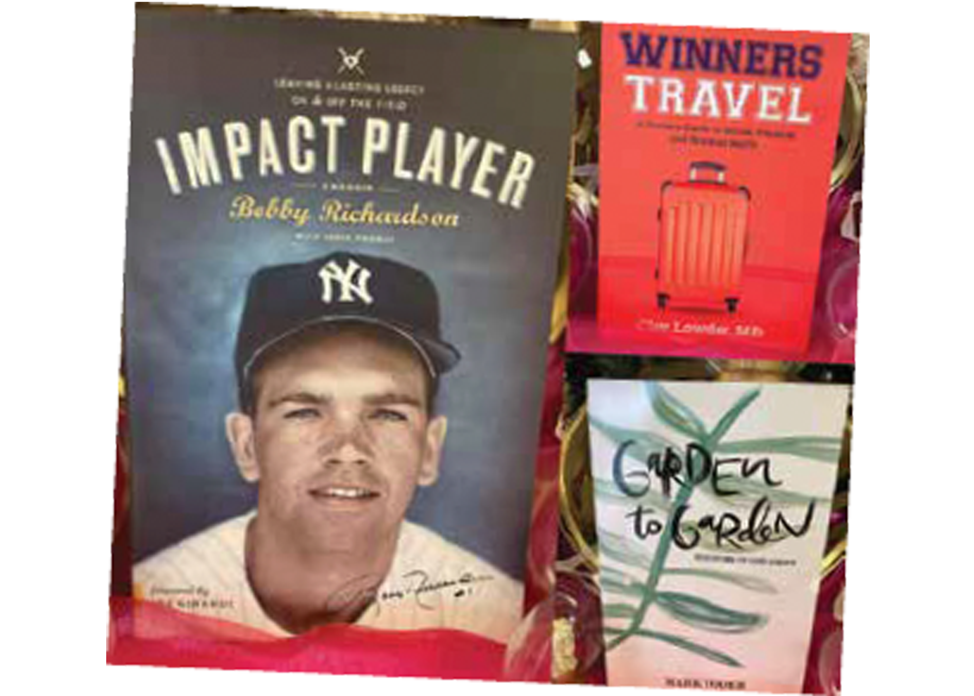 Books on display at local store