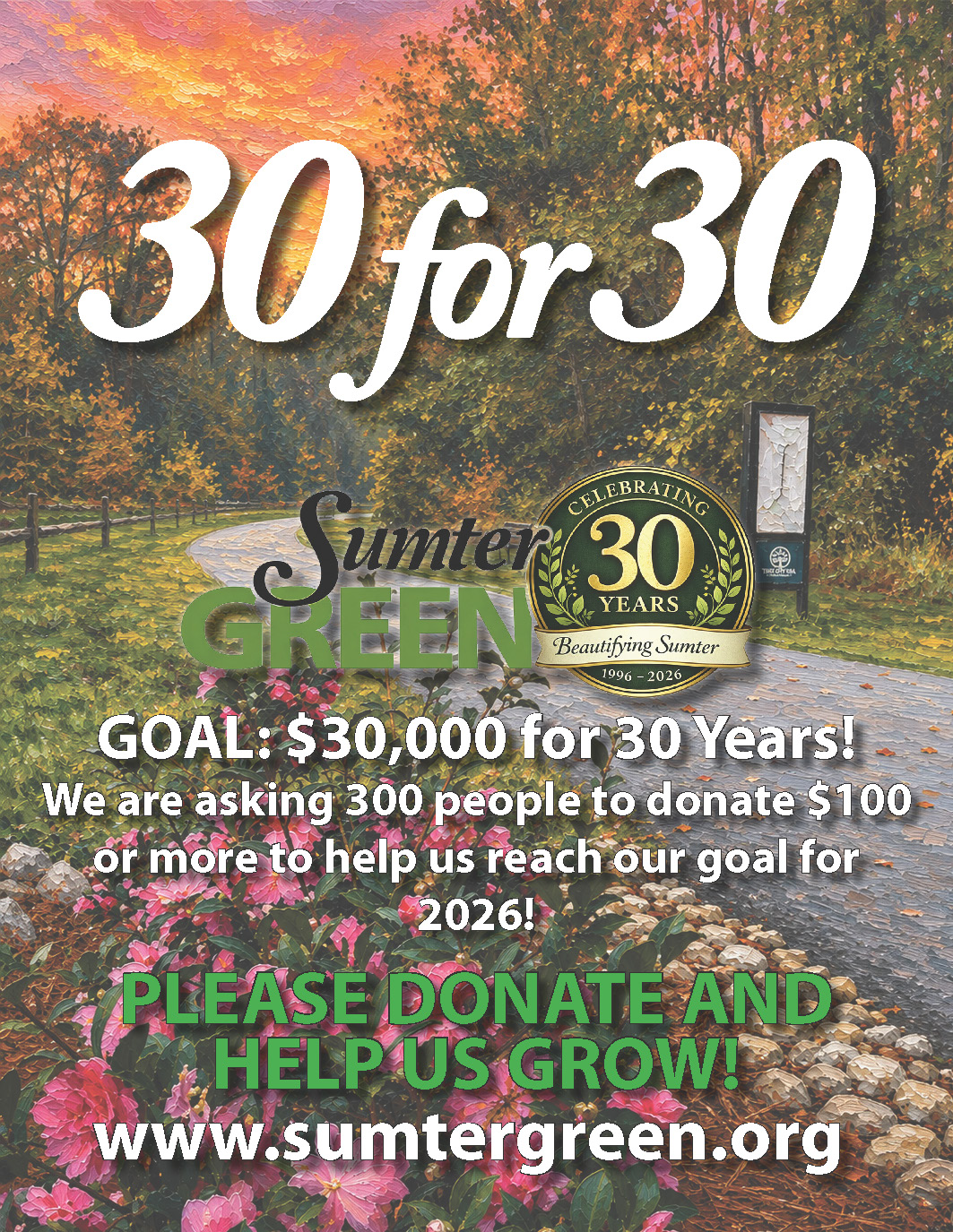 30 for 30 Campaign