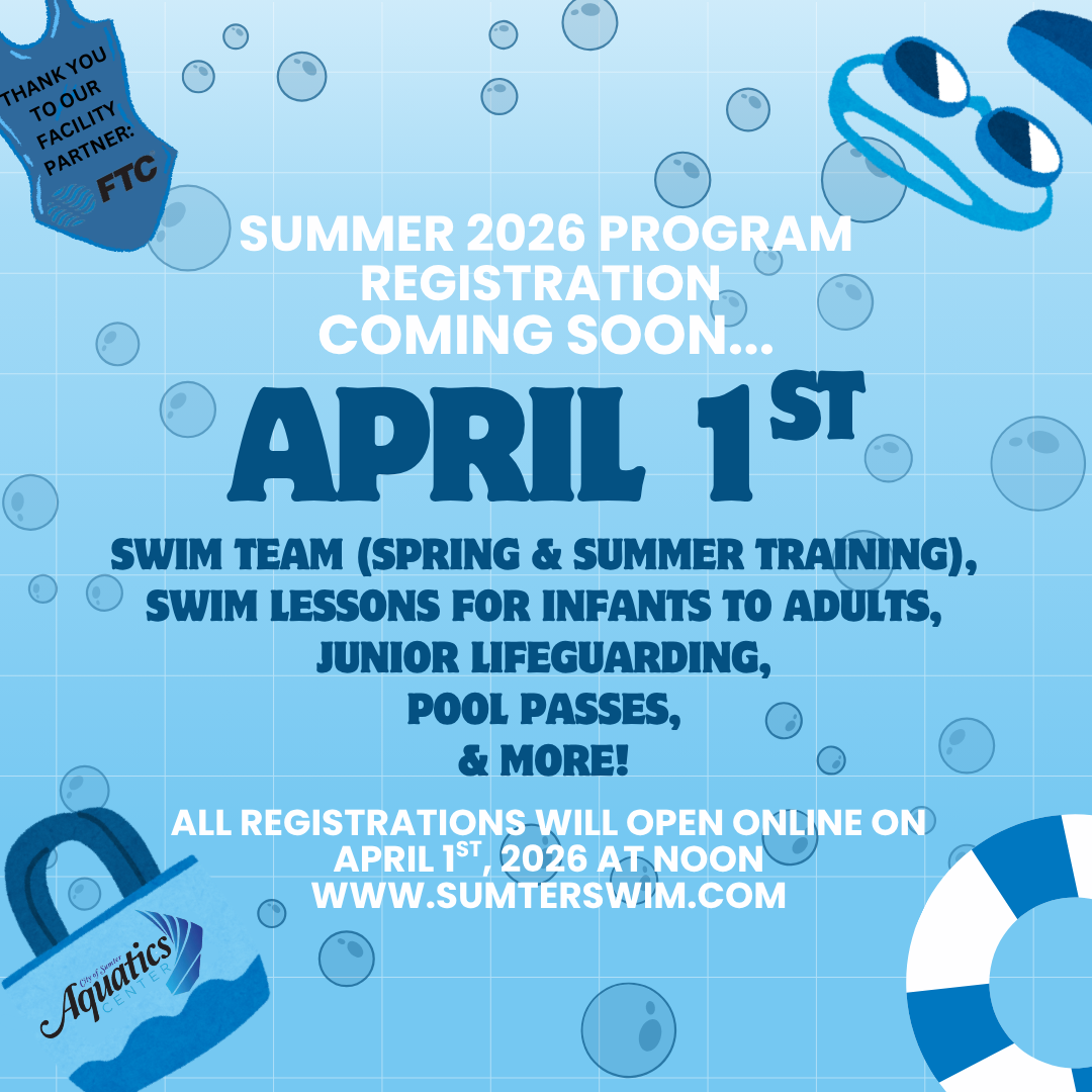 Summer 2026 Programs: Registration Opens Online April 1st, 2026 at Noon