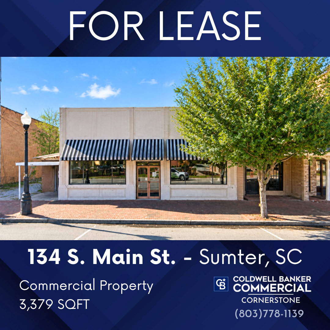 134 South Main Street. Commercial Property. 3379 square feet.