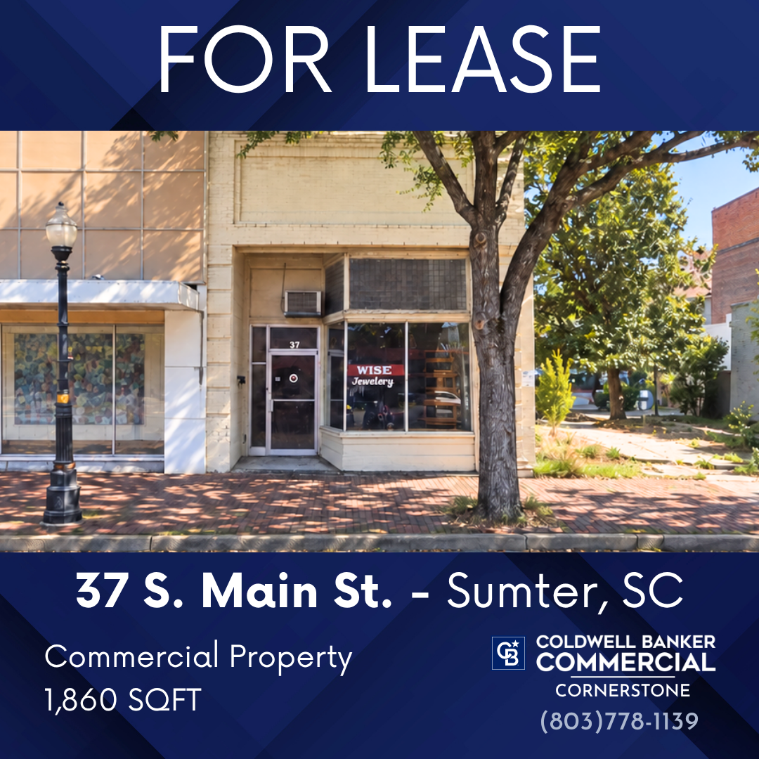 37 South Main Street. Commercial Property. 1860 square feet.