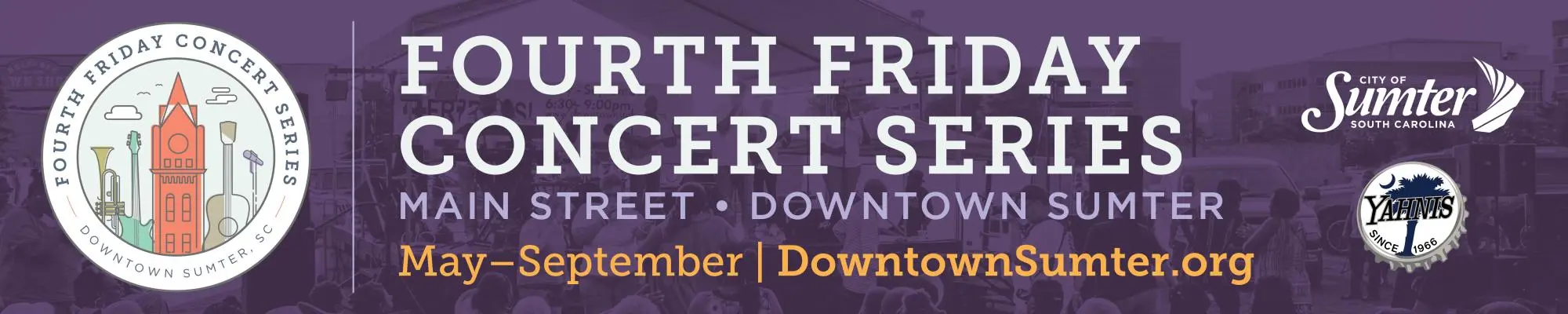 Fourth Friday Concert Banner