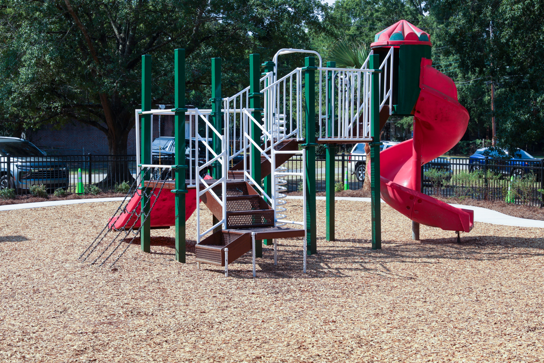 The new playground at Westend Park.
