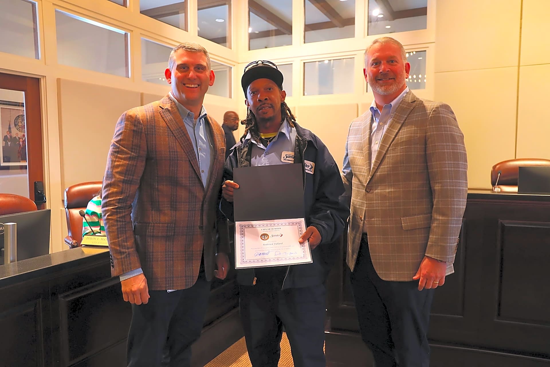 Roderick Fullard – Water and Sewer – 15 Years