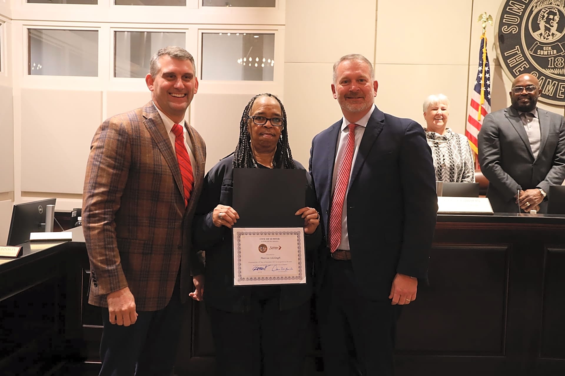 Marcia Colclough – Police – 35 Years