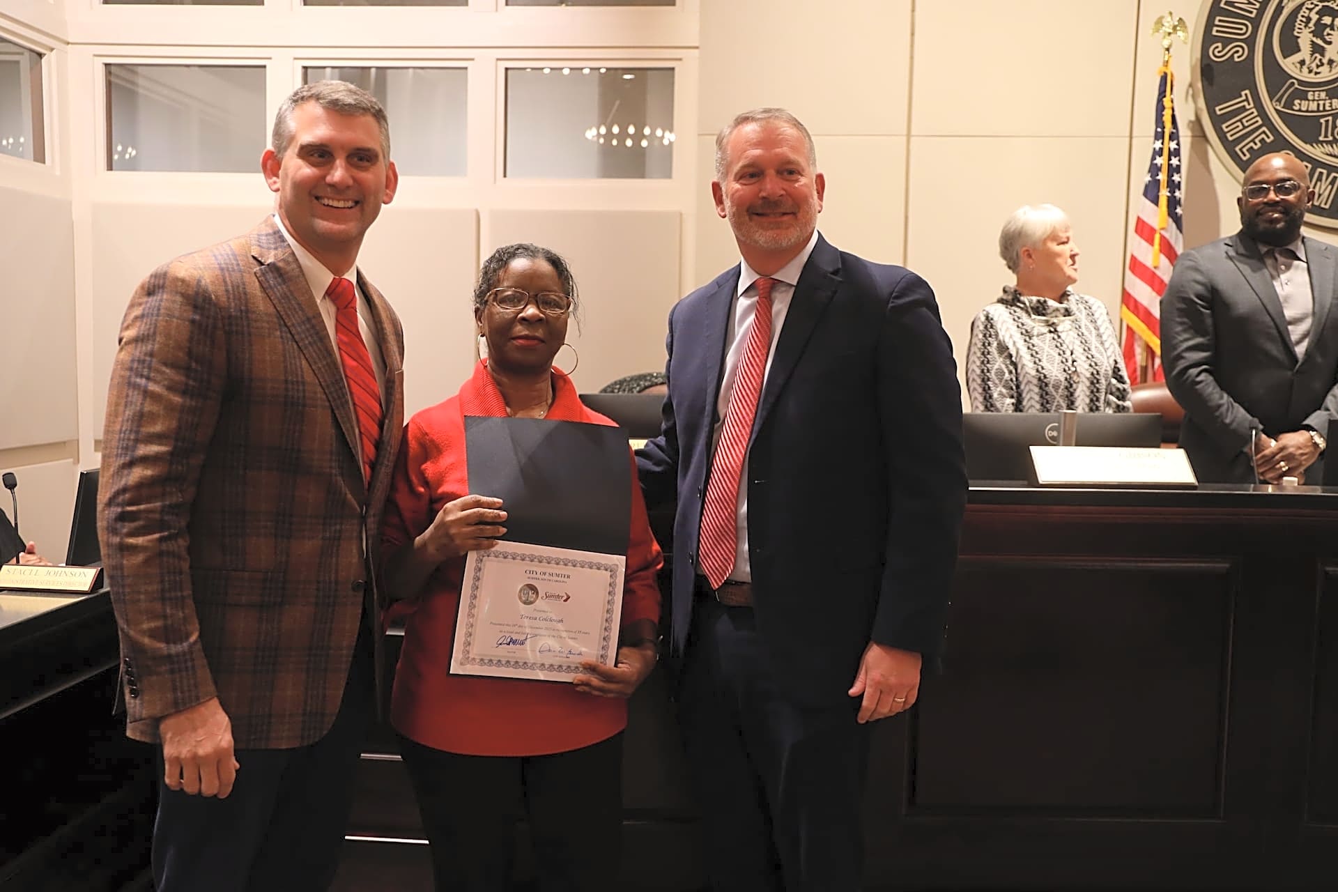 Teresa Colclough – Police Clerical – 35 Years