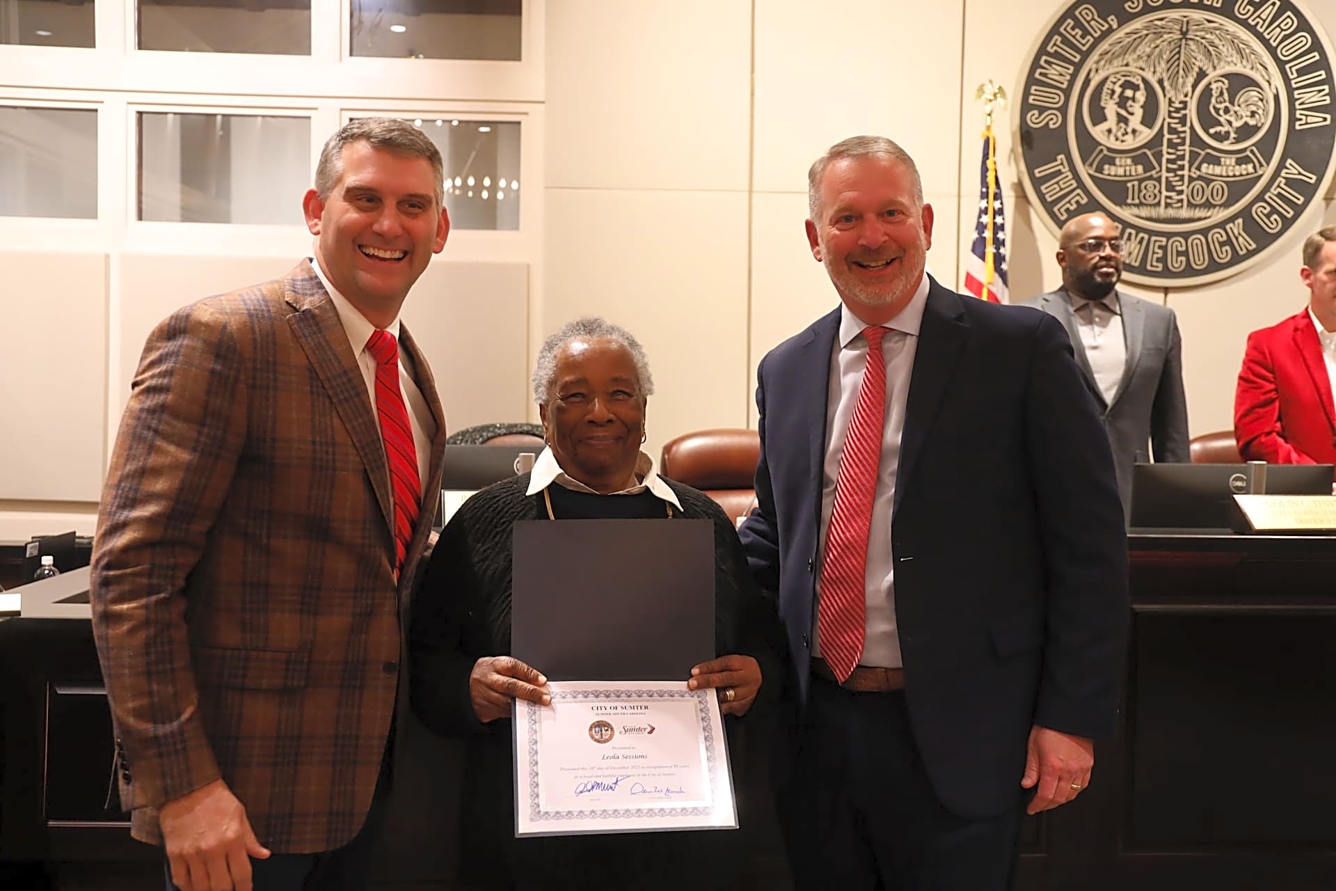 Leola Sessions – Police Clerical – 55 Years