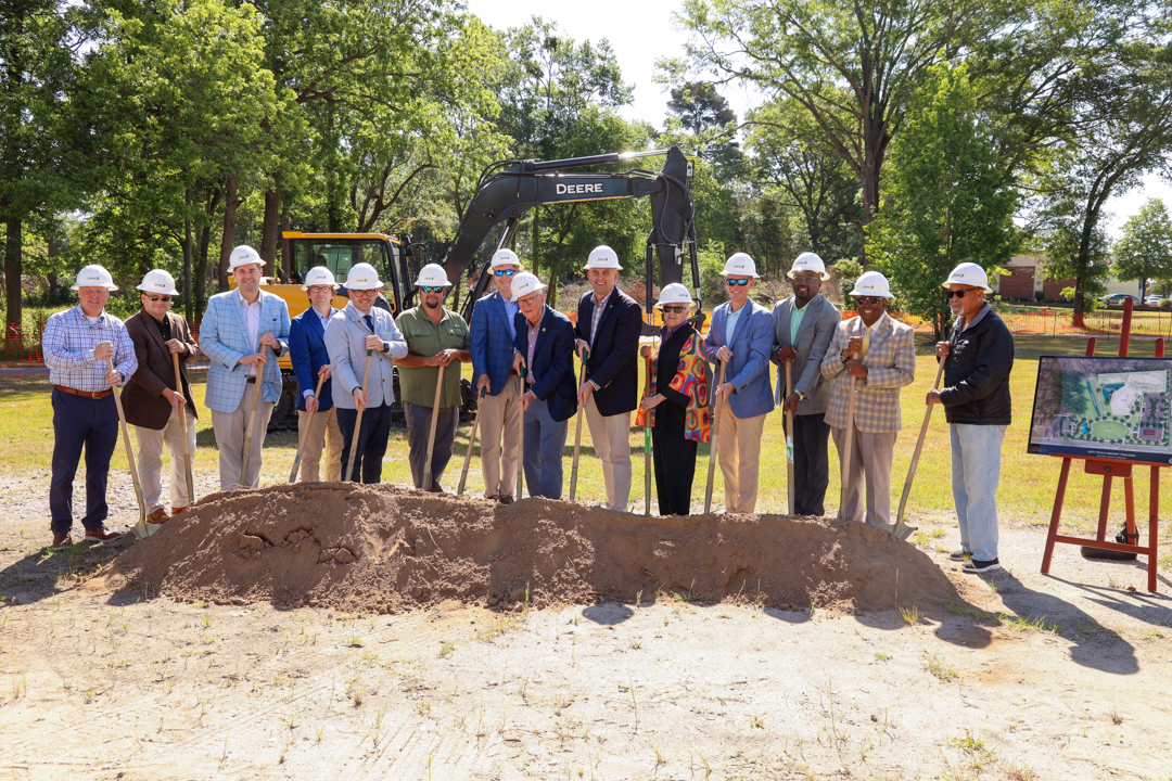 Key members of Team Sumter break ground on Broad Street Midway Trailhead