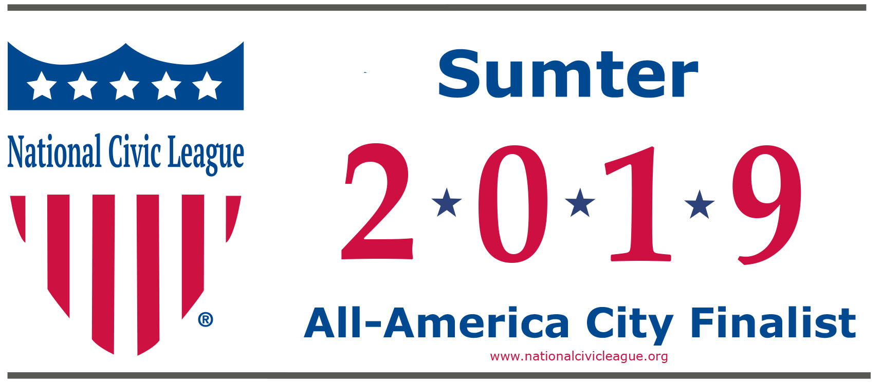 All-America City Finalist Sumter Logo
